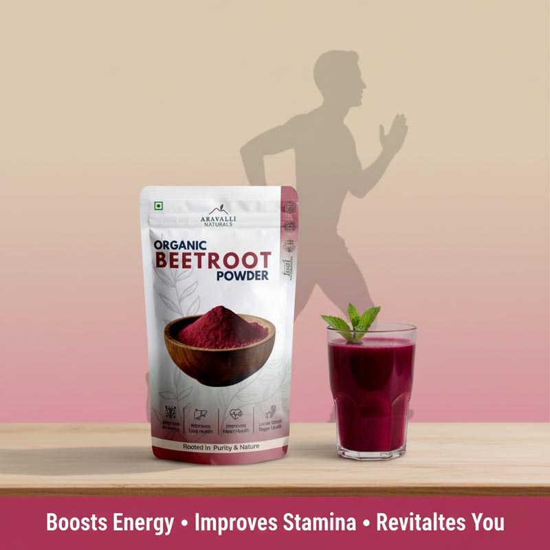 Dehydrated Beetroot Powder | Natural Energy, Stamina & Heart Health | 100% Plant-Based