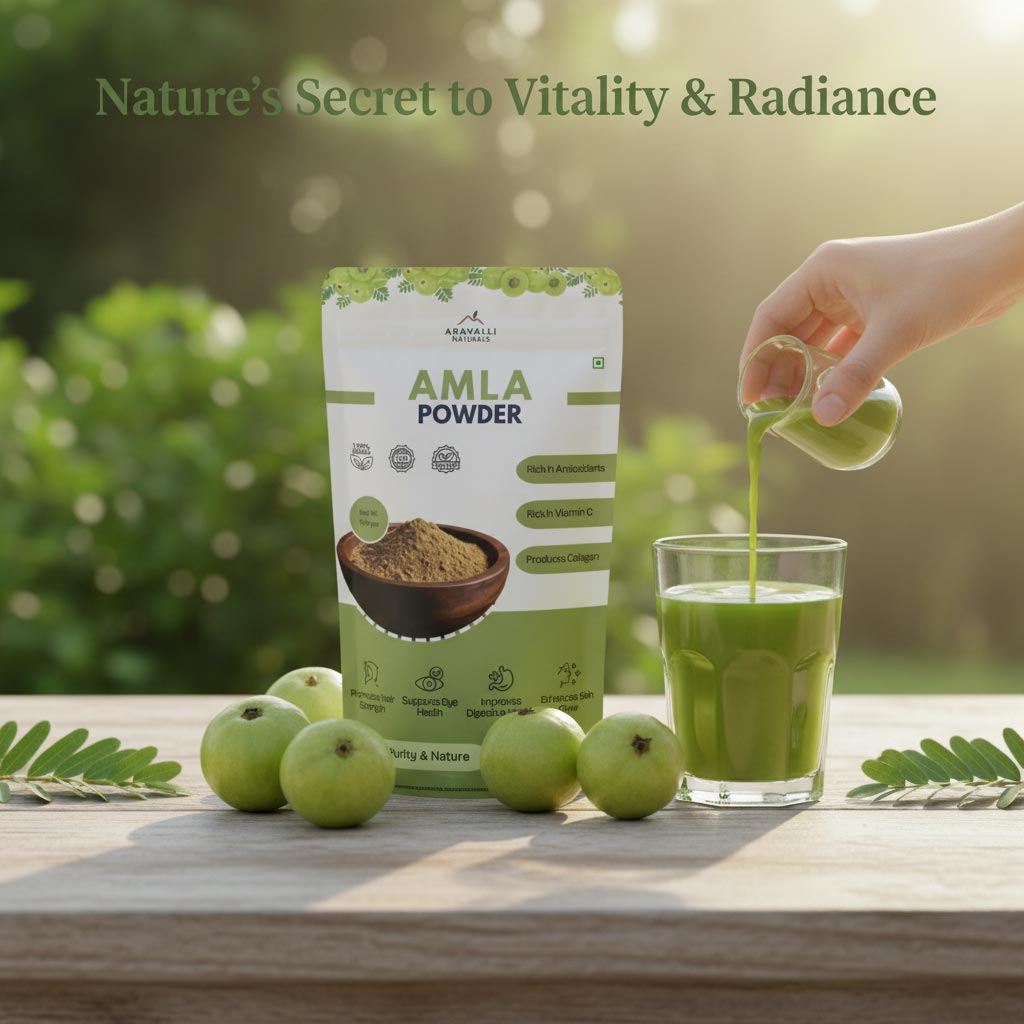 Amla Powder | Natural Vitamin C Superfood for Immunity & Hair Health