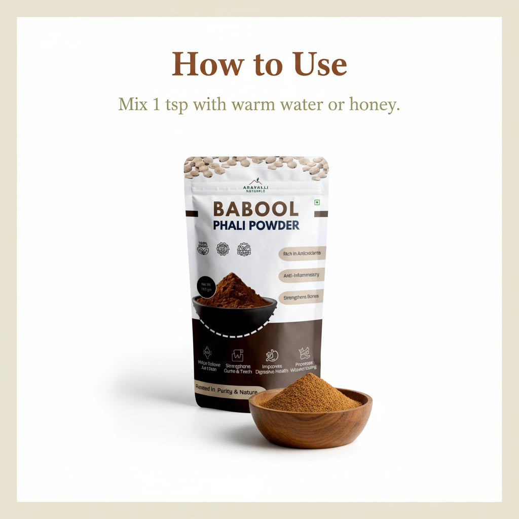 Bone & Joint Duo: Babool Phali Capsules + Powder