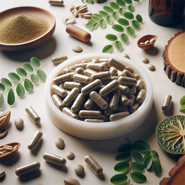 SpiroShakti Babool Phali Capsules - Herbal Support for Bone & Joint Health