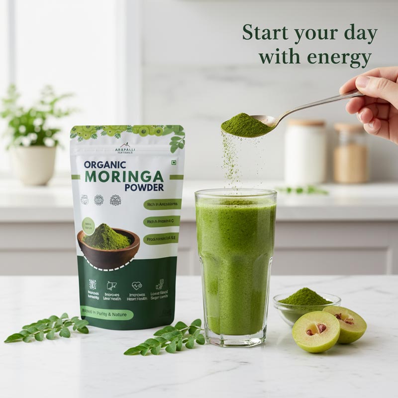 Immunity Booster Combo: Moringa + Amla + Triphala