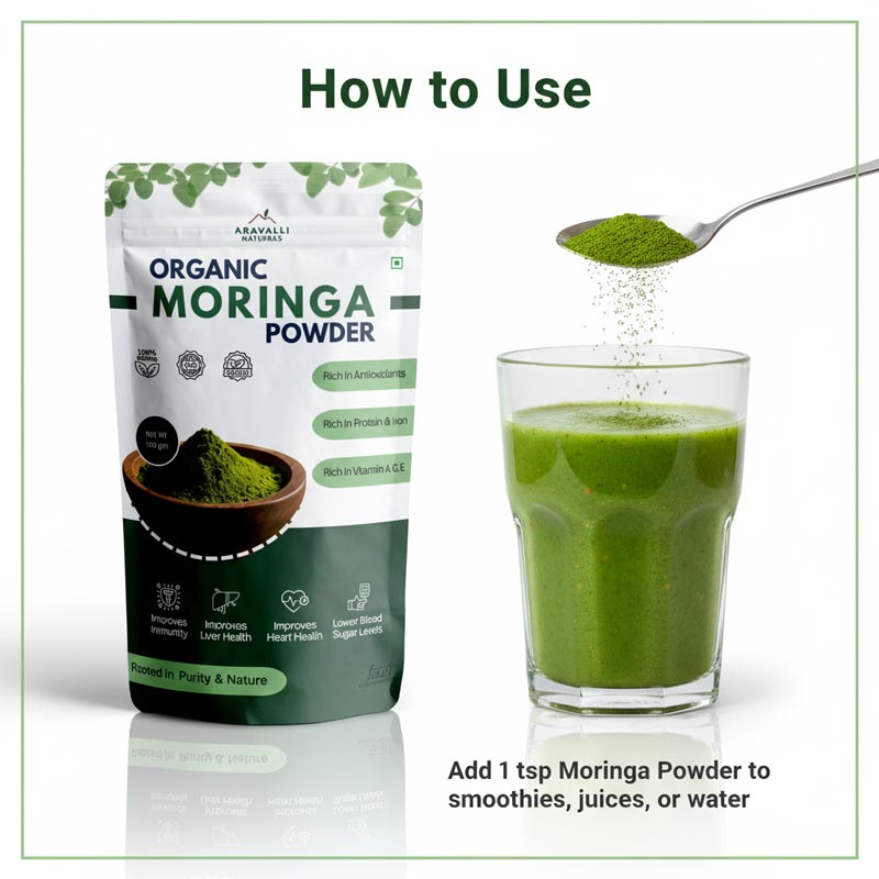 Superfood Duo: Moringa Powder + Moringa Capsules