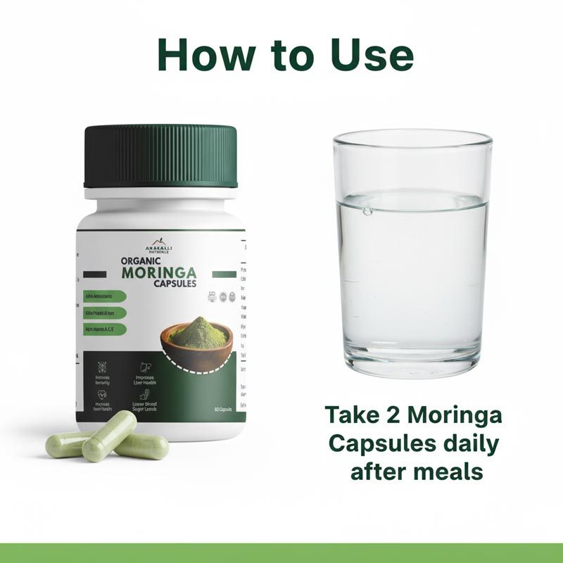 Superfood Duo: Moringa Powder + Moringa Capsules